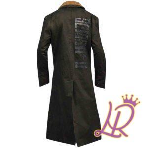 LR012-Blade-Runner-cotton-coat-black-and-green-Back